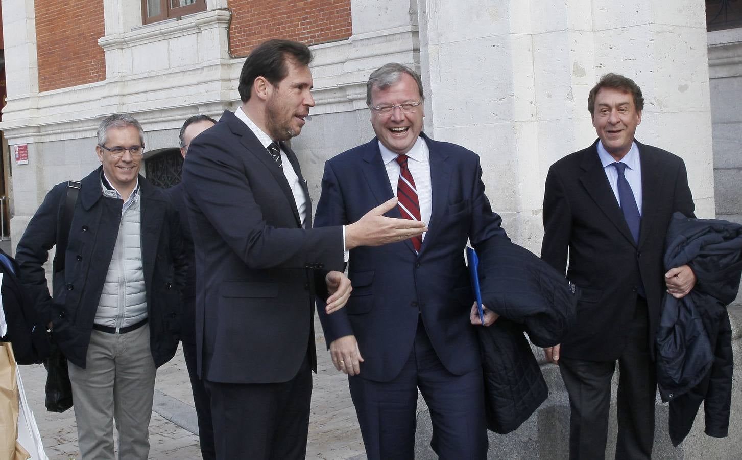 El alcalde de León, Antonio Silván, visita Valladolid