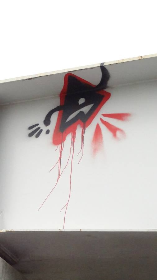 El grafiti que recorre toda la ciudad