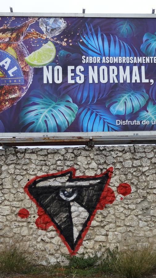 El grafiti que recorre toda la ciudad