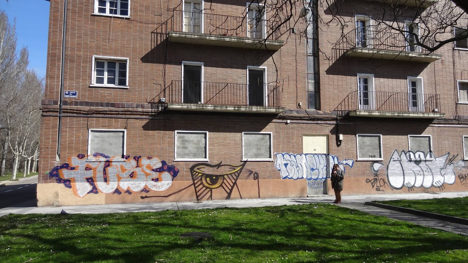 El grafiti que recorre toda la ciudad