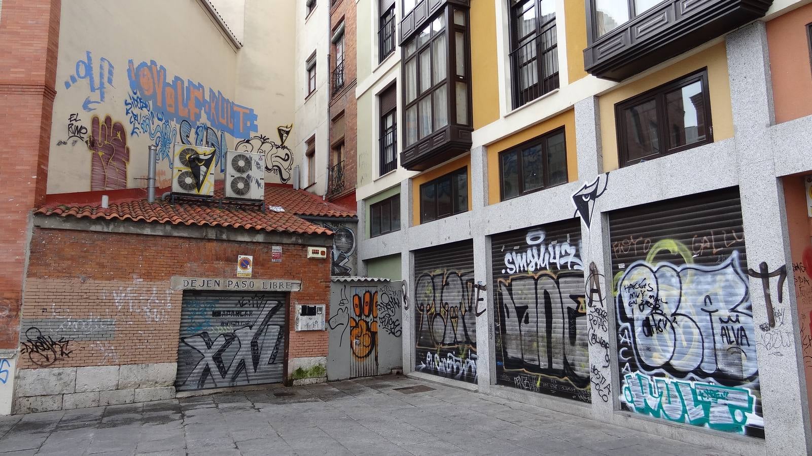 El grafiti que recorre toda la ciudad