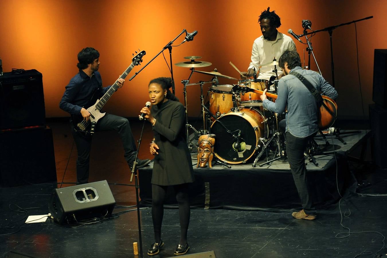 Actuación de Cosmosoul en la tercera jornada del XI Festival de Jazz de Castilla y León que se celebra en Valladolid