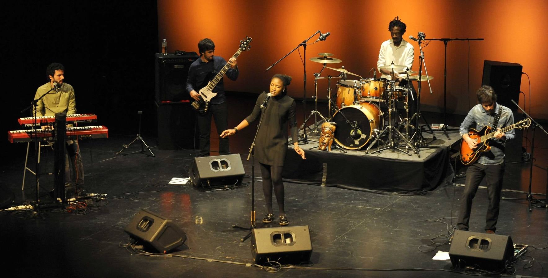 Actuación de Cosmosoul en la tercera jornada del XI Festival de Jazz de Castilla y León que se celebra en Valladolid