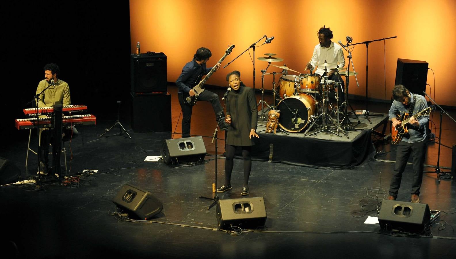 Actuación de Cosmosoul en la tercera jornada del XI Festival de Jazz de Castilla y León que se celebra en Valladolid