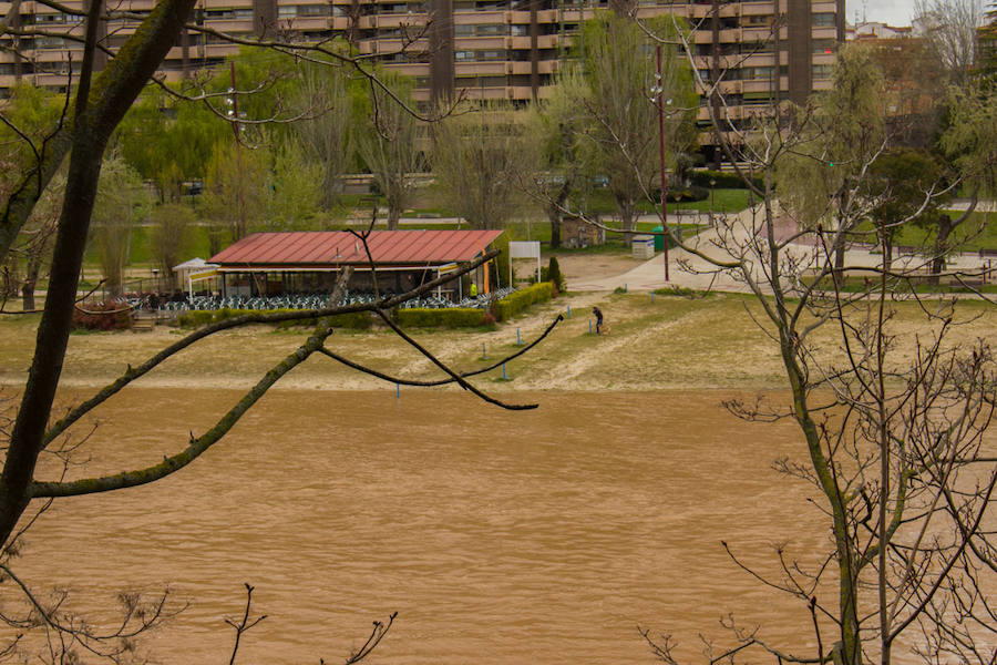 Crecida de los ríos Pisuerga y Esgueva en Valladolid