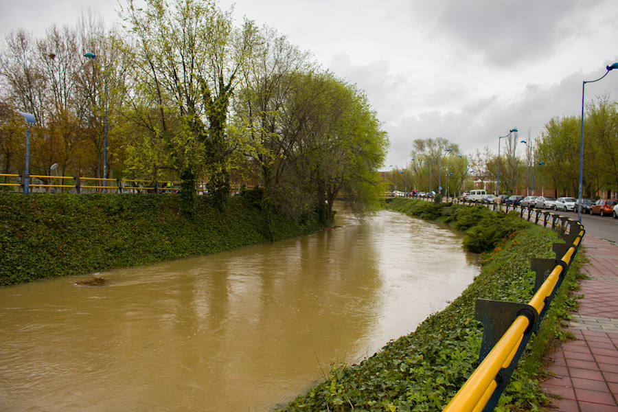 Crecida de los ríos Pisuerga y Esgueva en Valladolid