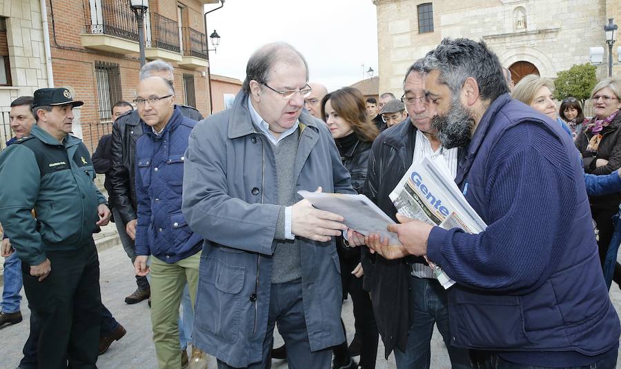 Primeras horas de la Fiesta de Villalar y lectura de textos de Miguel de Cervantes