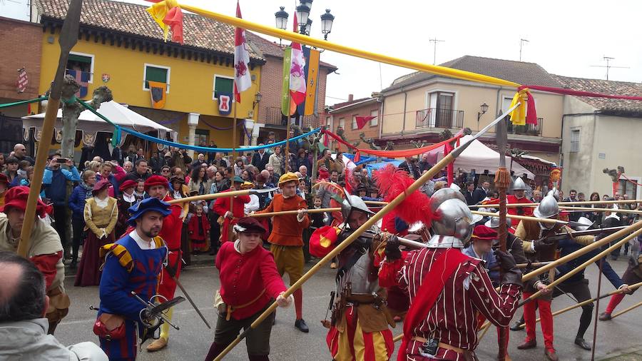 Mercado comunero en Torrelobatón