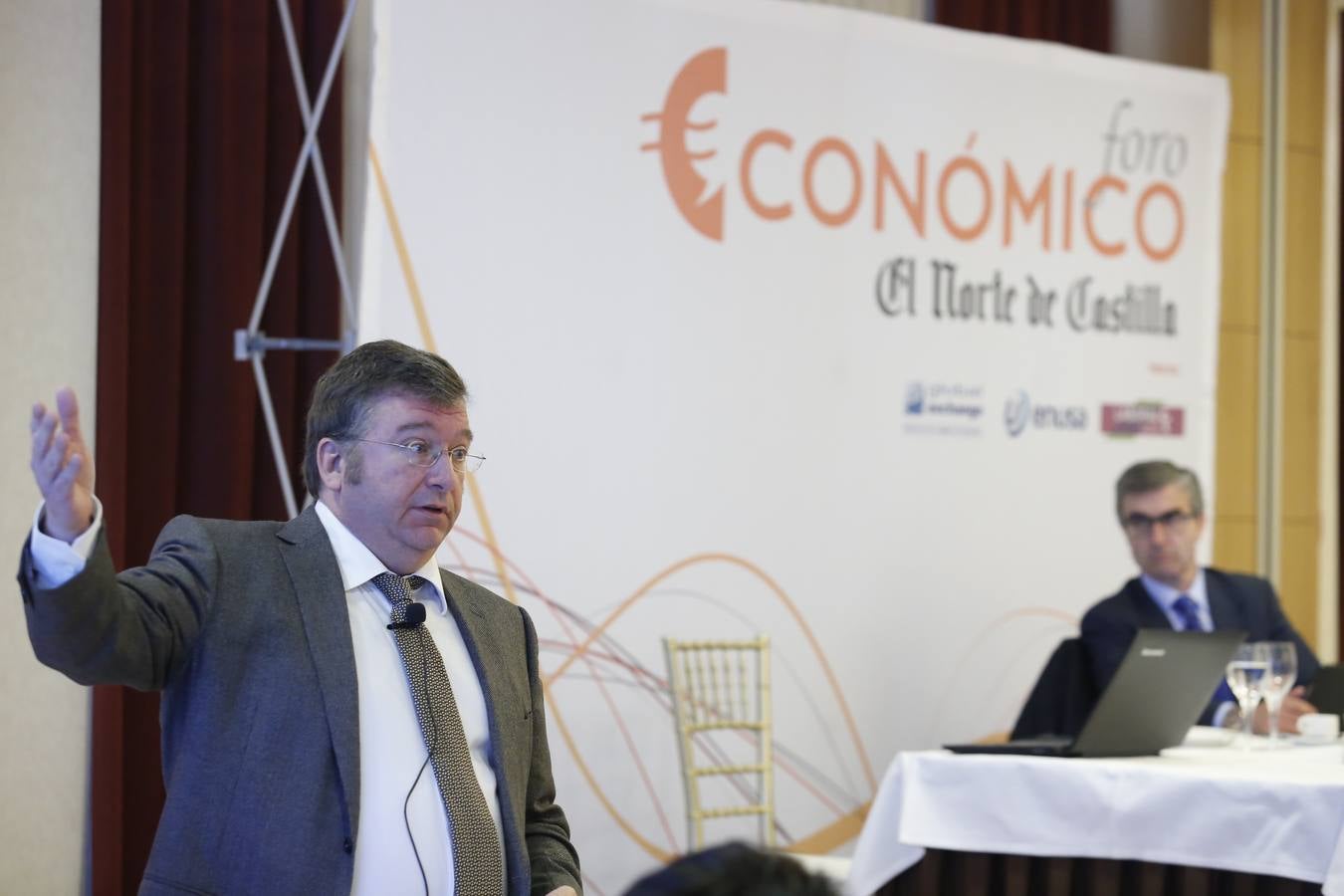 El catedrático Jaume Ventura, en el Foro Económico de El Norte de Castilla en Salamanca
