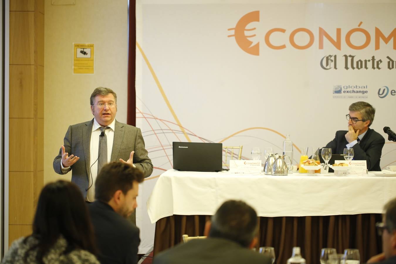 El catedrático Jaume Ventura, en el Foro Económico de El Norte de Castilla en Salamanca