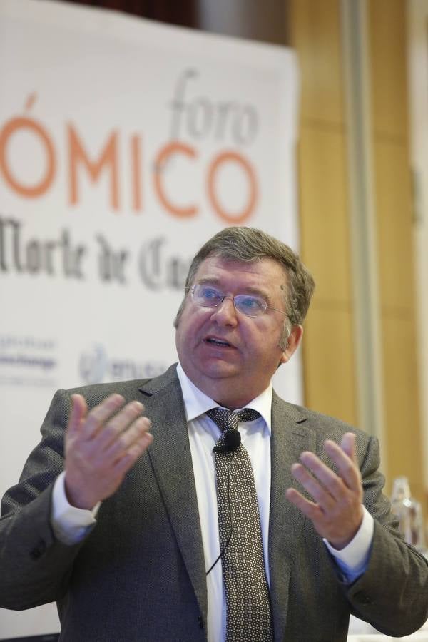 El catedrático Jaume Ventura, en el Foro Económico de El Norte de Castilla en Salamanca