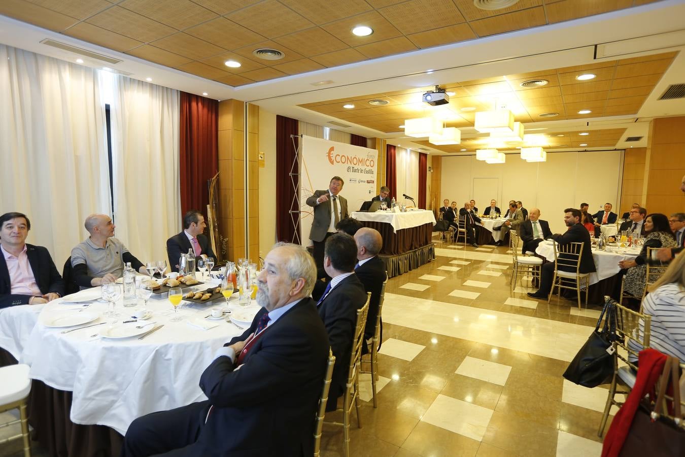 El catedrático Jaume Ventura, en el Foro Económico de El Norte de Castilla en Salamanca