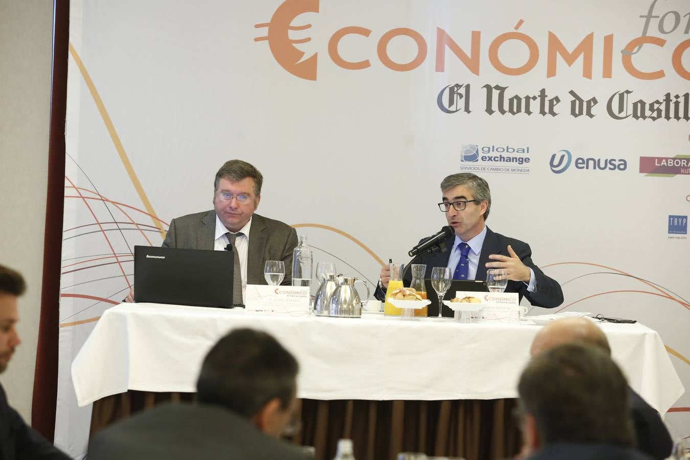 El catedrático Jaume Ventura, en el Foro Económico de El Norte de Castilla en Salamanca