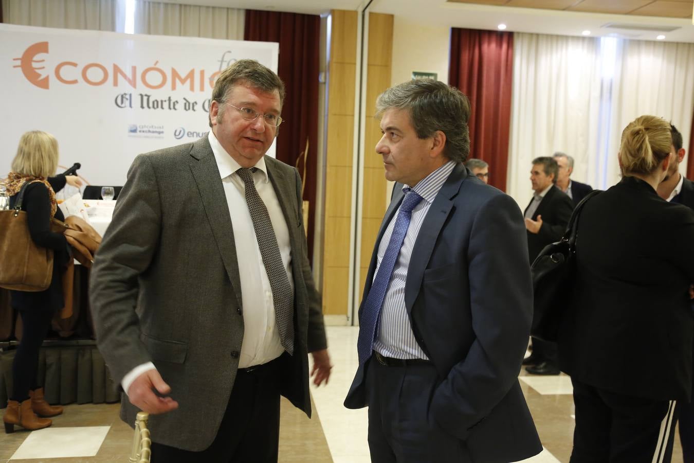 El catedrático Jaume Ventura, en el Foro Económico de El Norte de Castilla en Salamanca