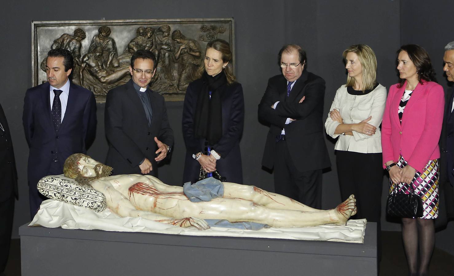 21.05.2013 La infanta Elena acompañada por las autoridades inauguró hoy en Arévalo (Ávila) la decimoctava edición de la exposición Las Edades del Hombre titulada 'Credo'.