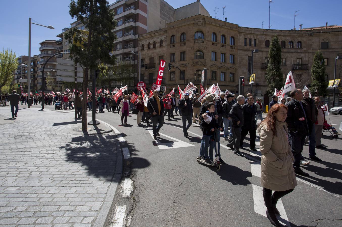Manifestación del 1 de mayo en Salamanca