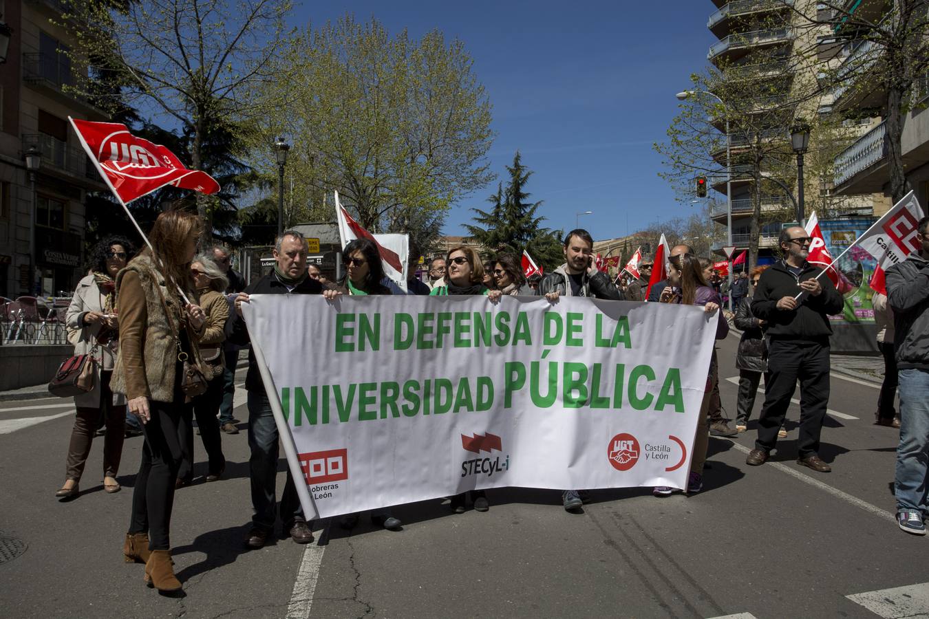 Manifestación del 1 de mayo en Salamanca