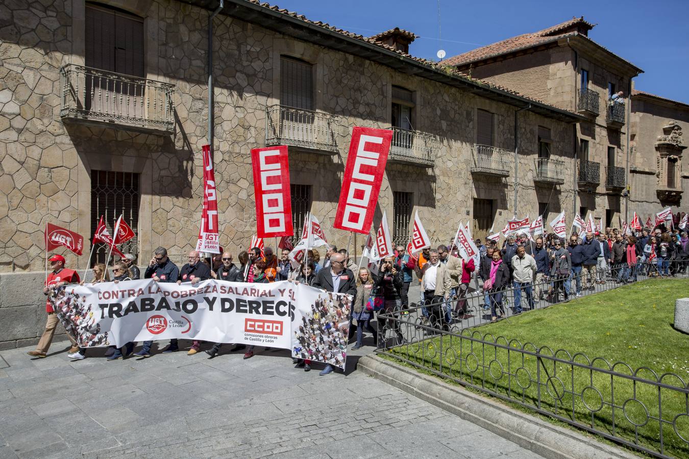 Manifestación del 1 de mayo en Salamanca