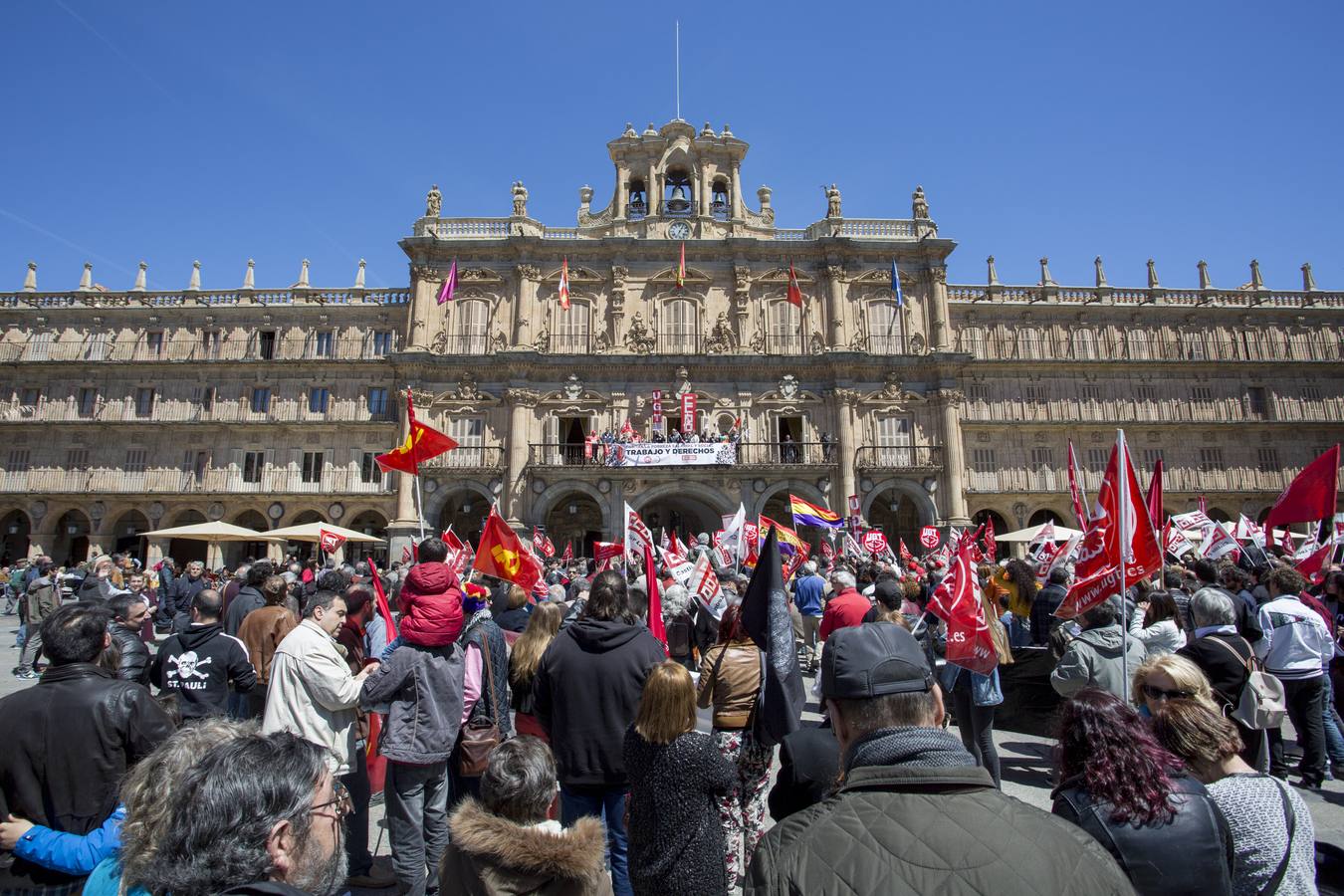 Manifestación del 1 de mayo en Salamanca