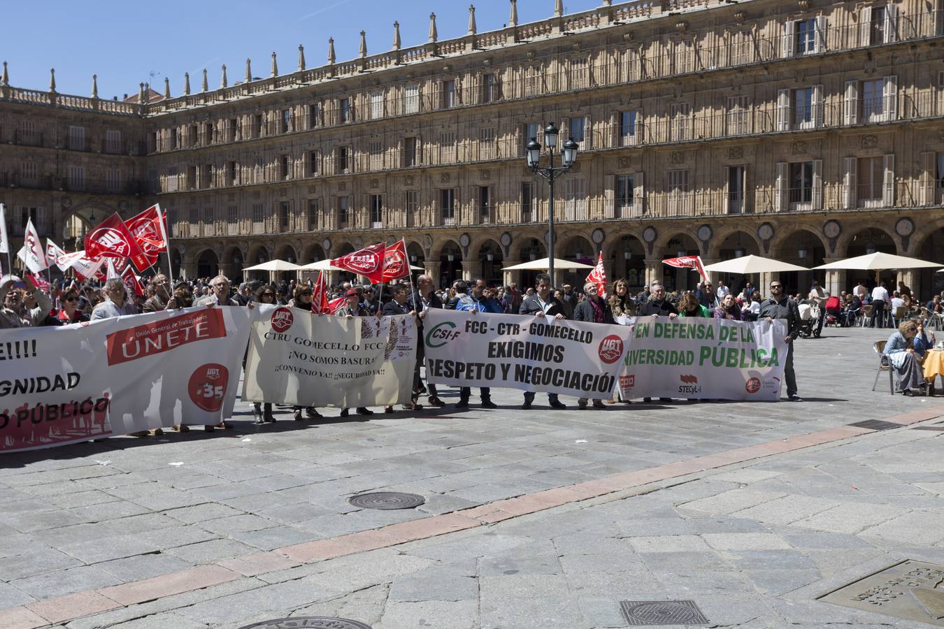 Manifestación del 1 de mayo en Salamanca