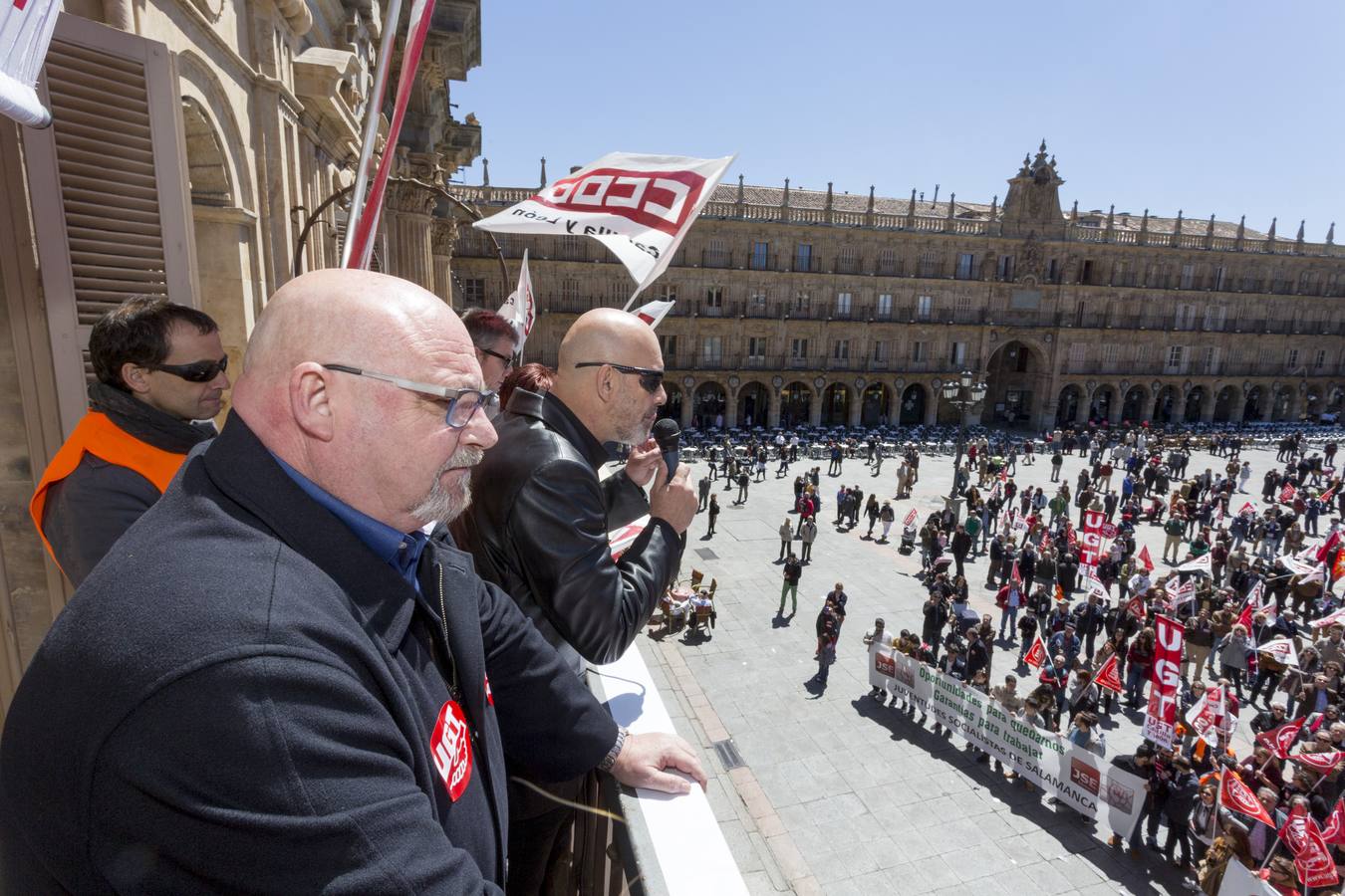 Manifestación del 1 de mayo en Salamanca