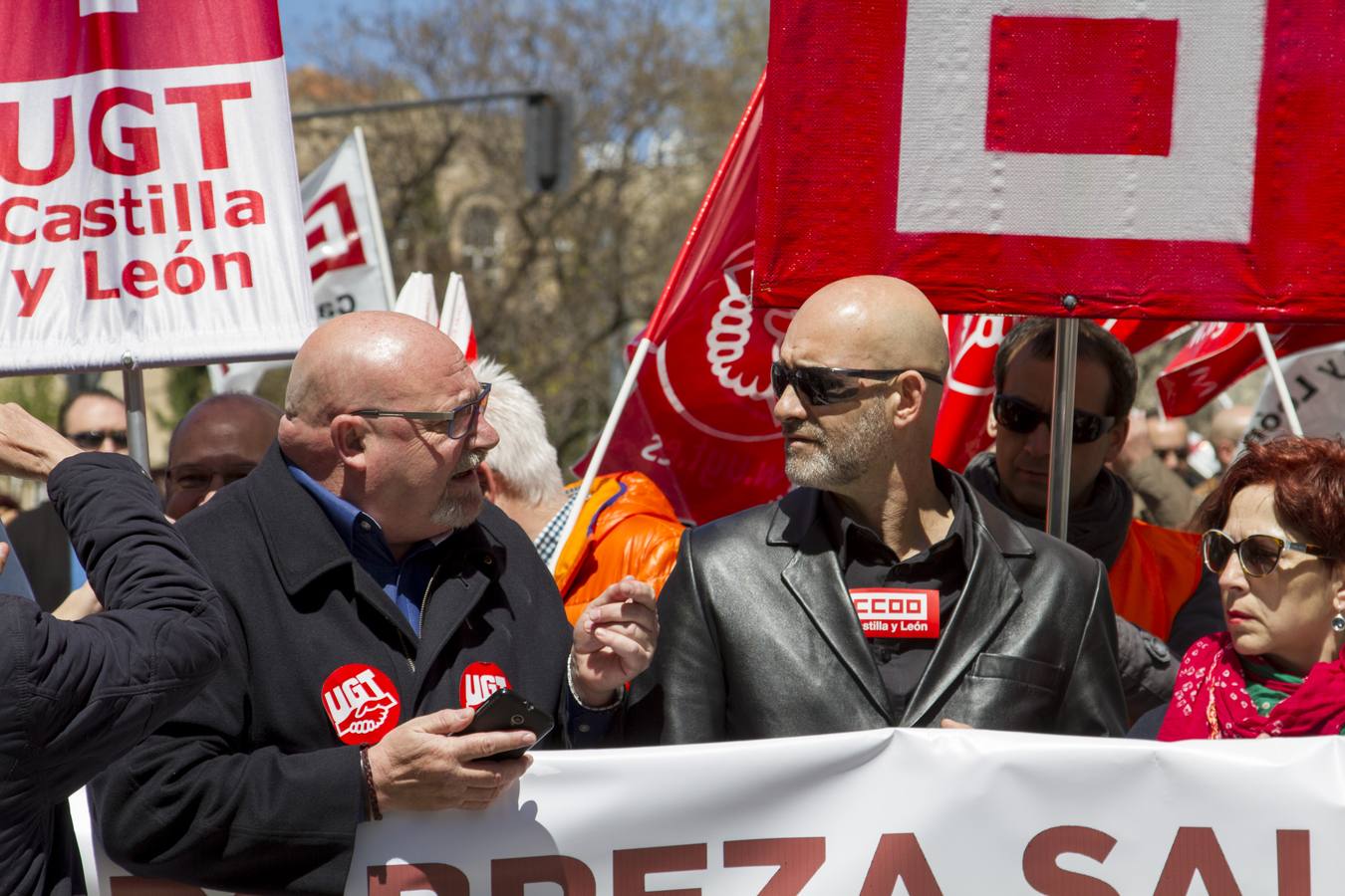 Manifestación del 1 de mayo en Salamanca