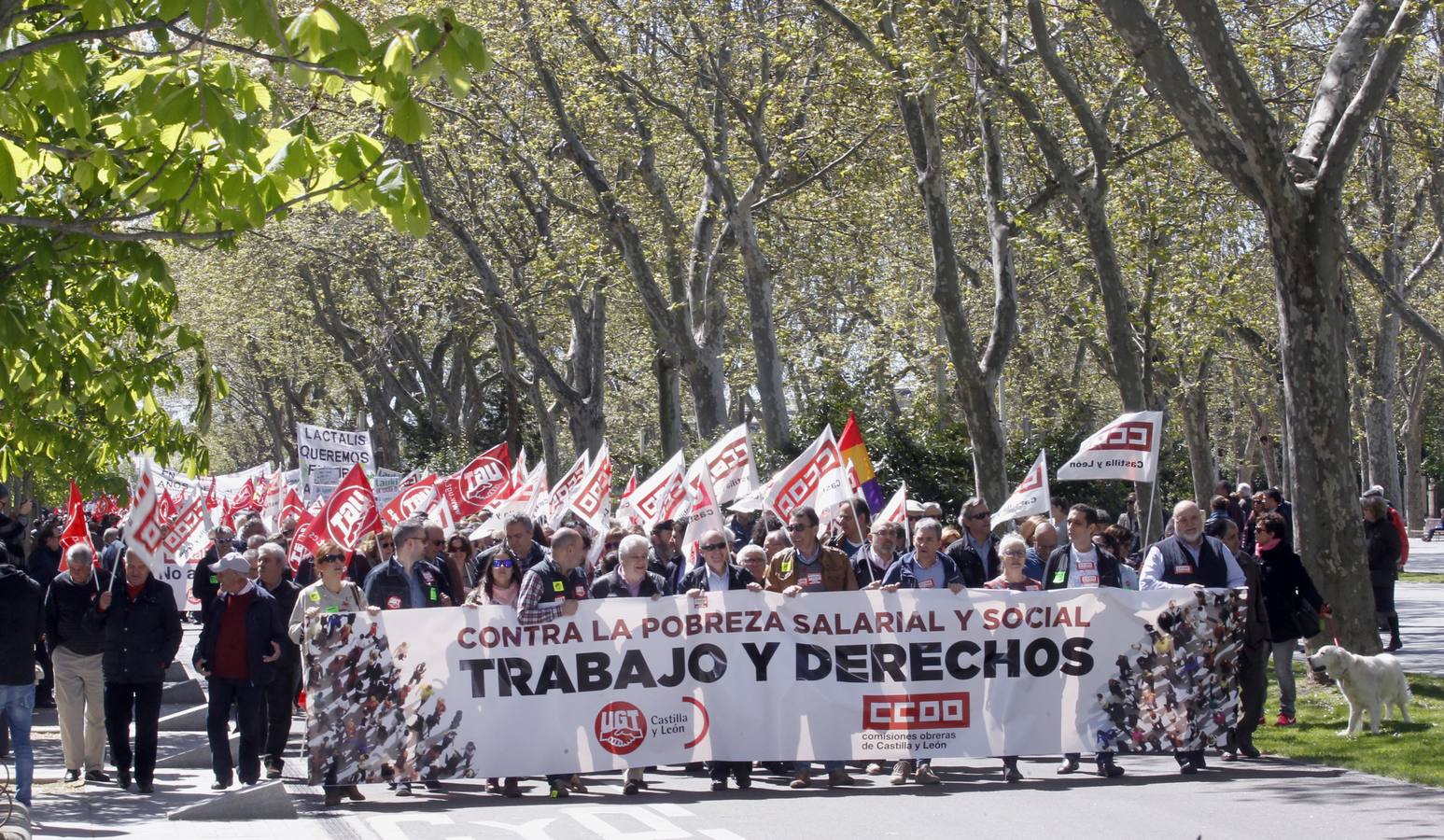 Manifestación del 1º de Mayo en Valladolid