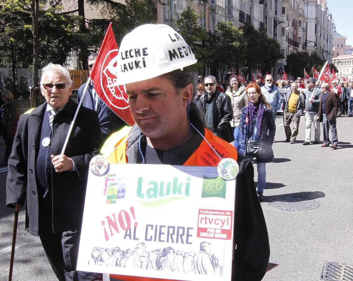 Manifestación del 1º de Mayo en Valladolid