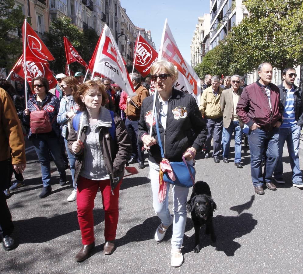 Manifestación del 1º de Mayo en Valladolid