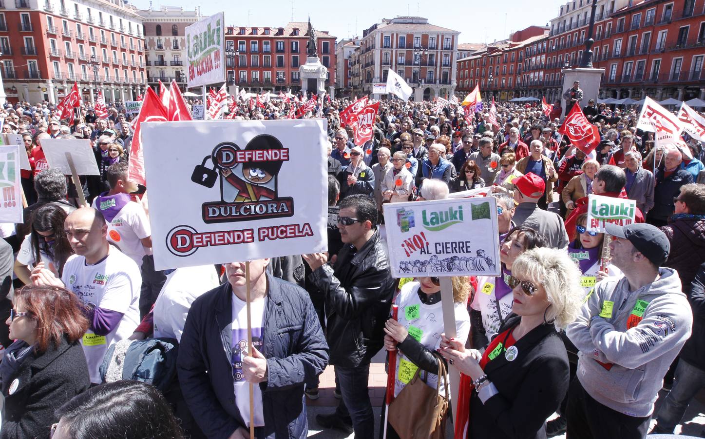 Manifestación del 1º de Mayo en Valladolid