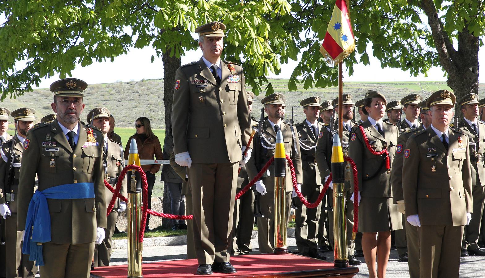 Acto conmemorativo del Dos de Mayo en el Alcázar de Segovia