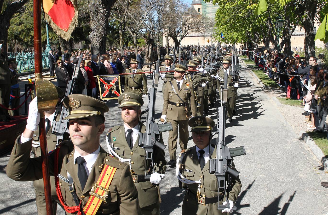Acto conmemorativo del Dos de Mayo en el Alcázar de Segovia