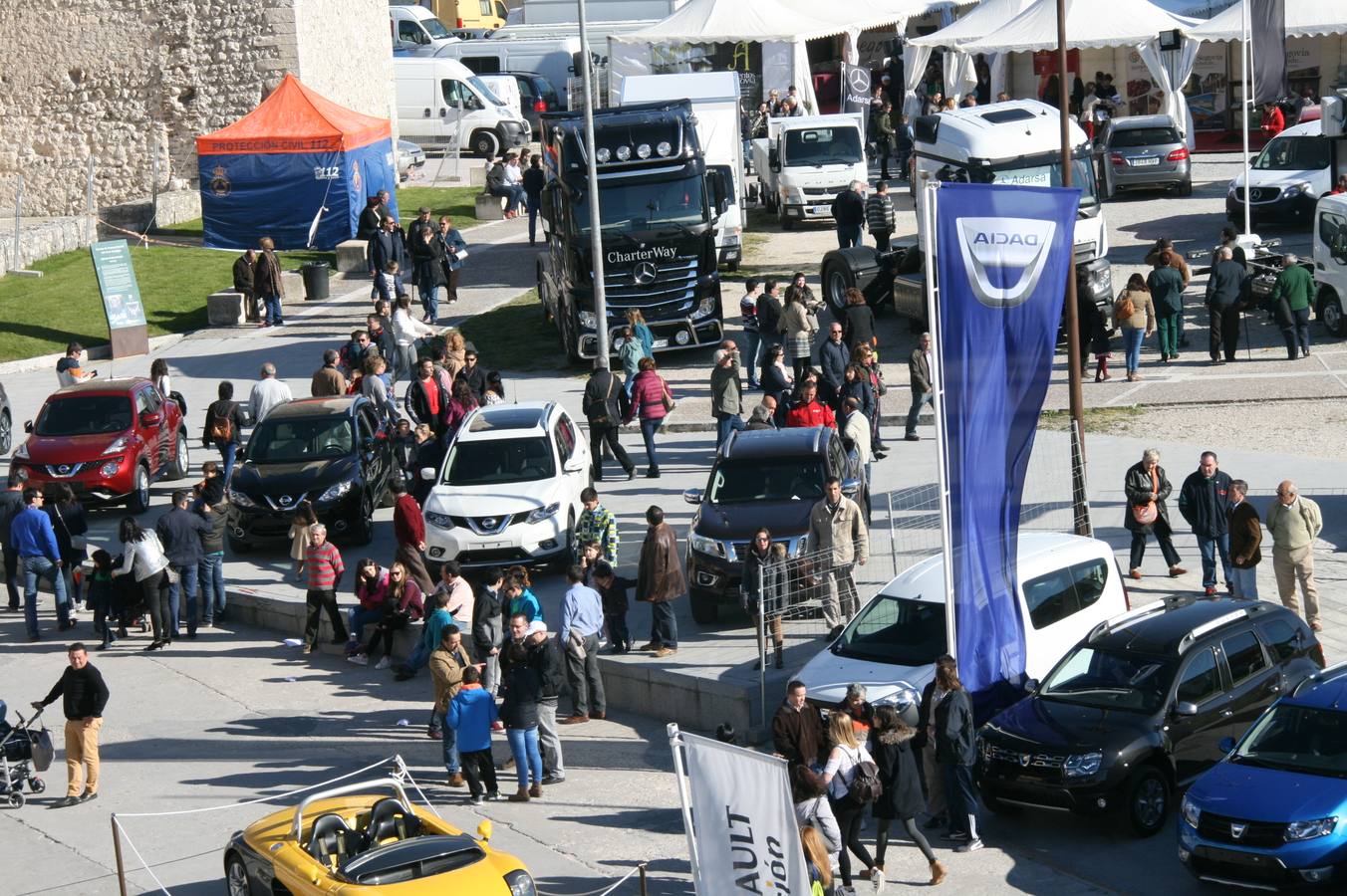 Jornada del domingo en la Feria de Cuéllar