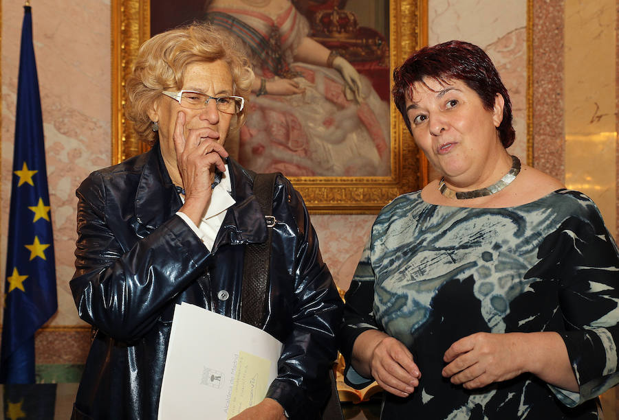 Visita de Manuela Carmena a Segovia