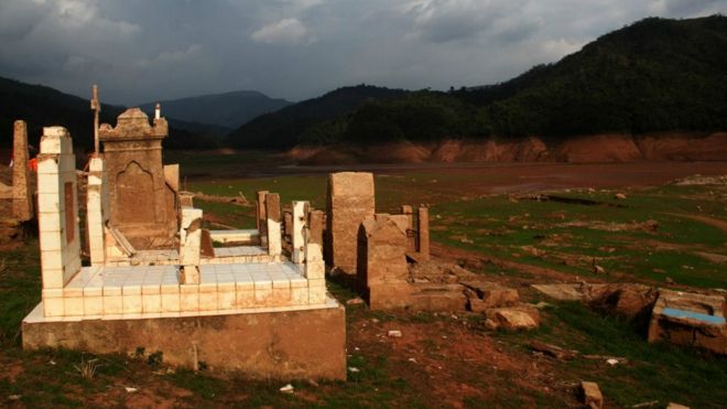 El pueblo que emergió del agua en Venezuela