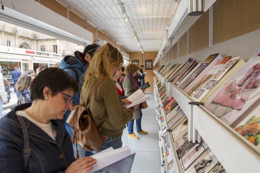 Inauguración de la Feria del Libro en Salamanca