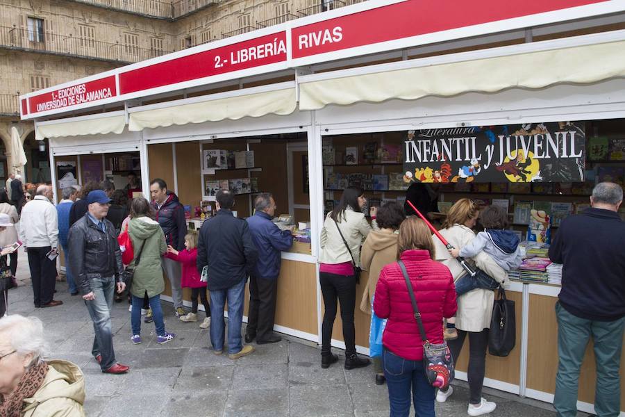 Inauguración de la Feria del Libro en Salamanca