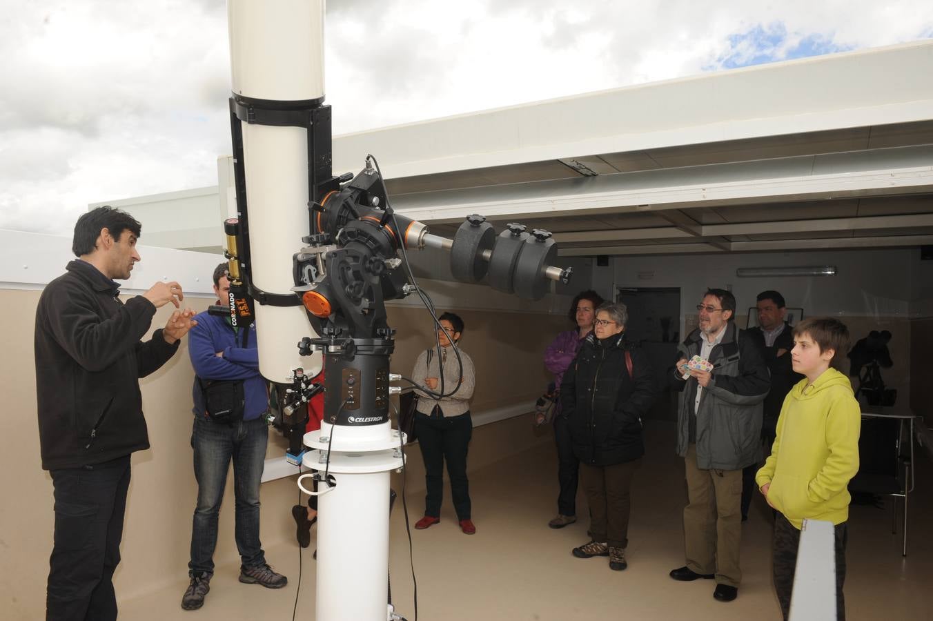 Avistamiento del planeta Mercurio desde Tiedra (Valladolid)