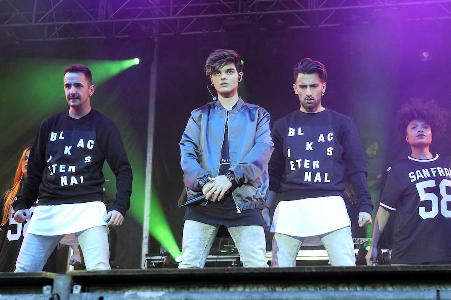 Abraham Mateo desata la pasión de sus fans vallisoletanas