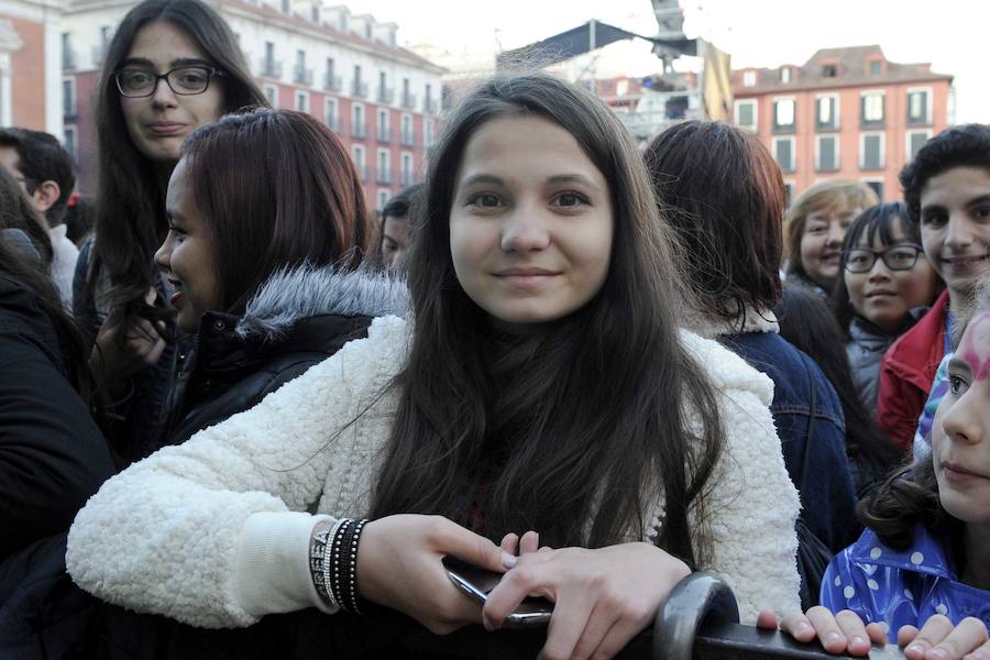 Abraham Mateo desata la pasión de sus fans vallisoletanas