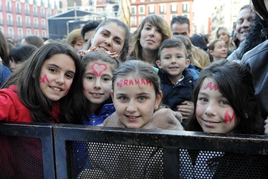 Abraham Mateo desata la pasión de sus fans vallisoletanas