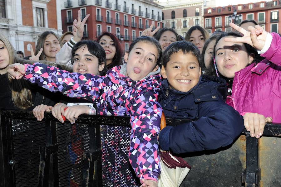 Abraham Mateo desata la pasión de sus fans vallisoletanas