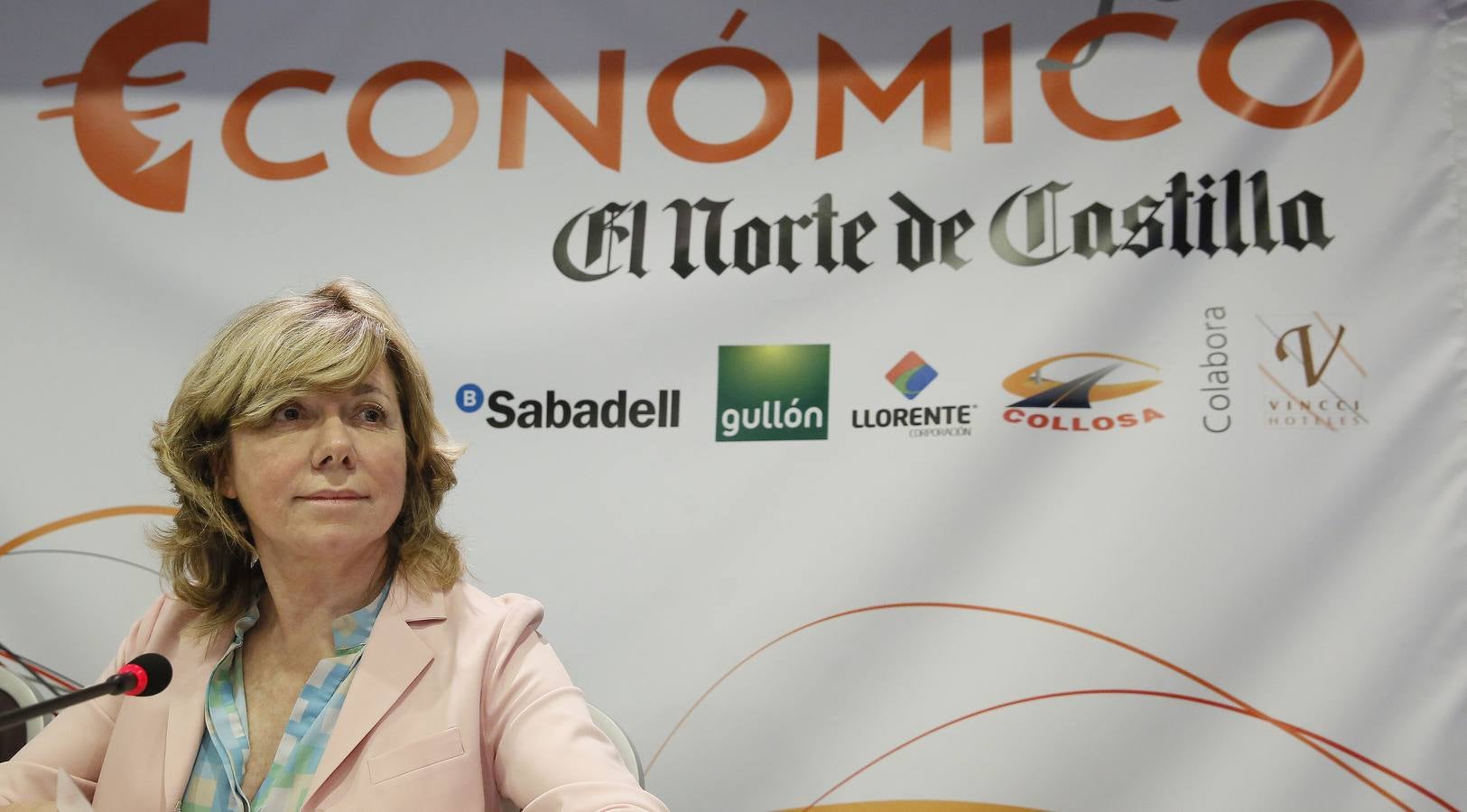 La exministra Pilar del Castillo, en el Foro Económico de El Norte