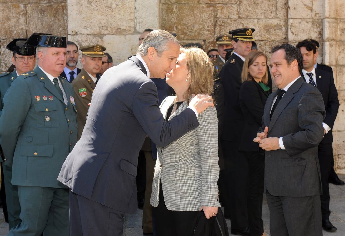 Tordesillas despide al guardia civil arrollado en la A-62 en acto de servicio