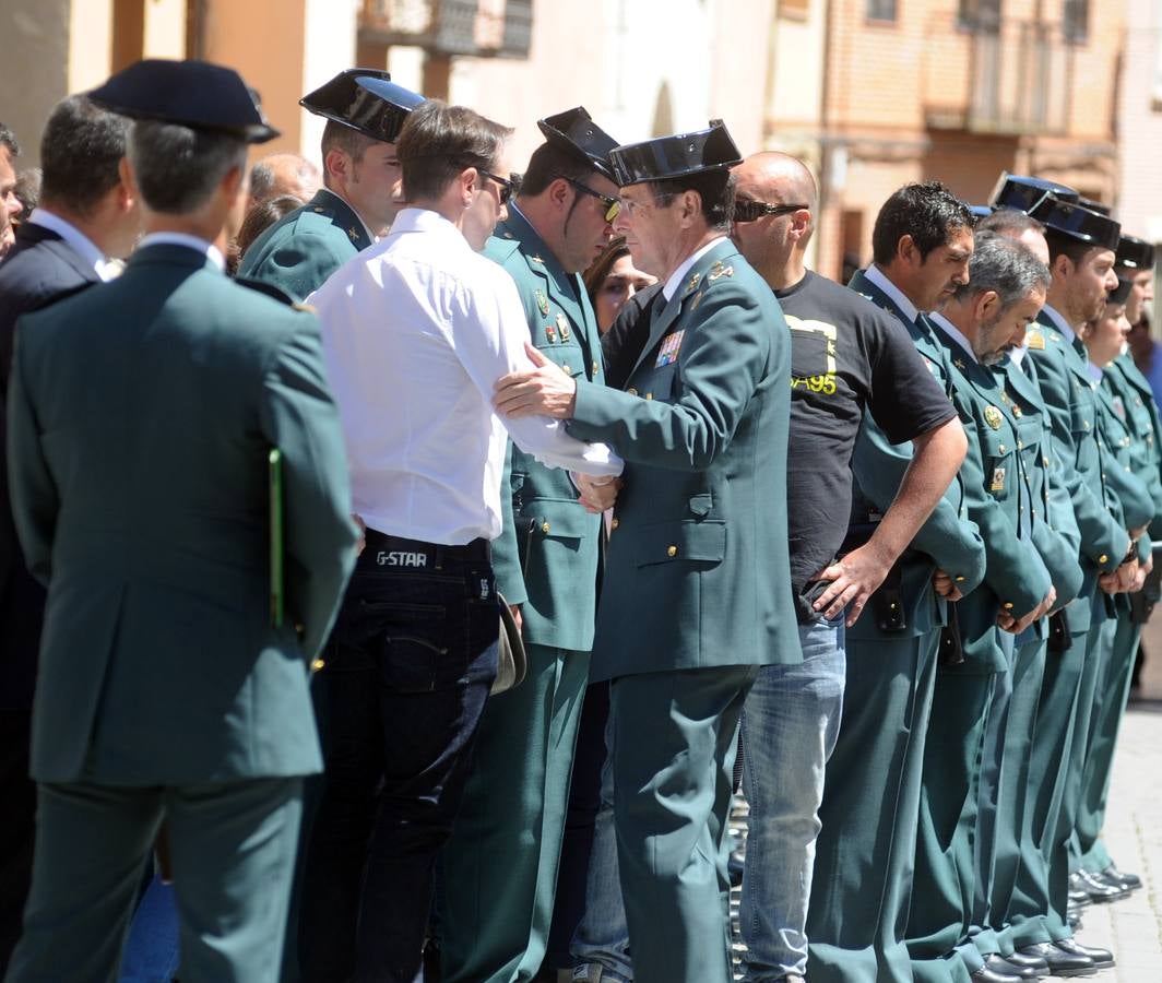 Tordesillas despide al guardia civil arrollado en la A-62 en acto de servicio