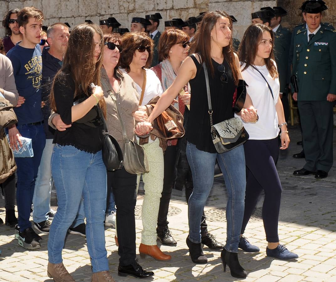 Tordesillas despide al guardia civil arrollado en la A-62 en acto de servicio