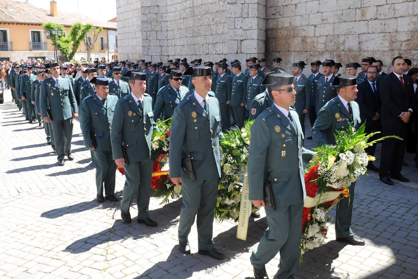 Tordesillas despide al guardia civil arrollado en la A-62 en acto de servicio