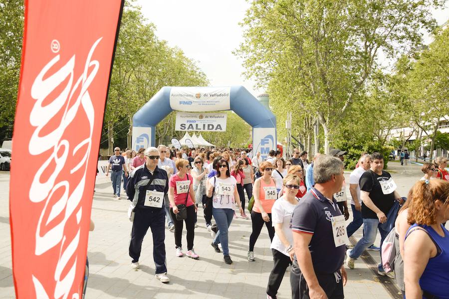 Marcha solidaria 'Menudos corazones' en Valladolid