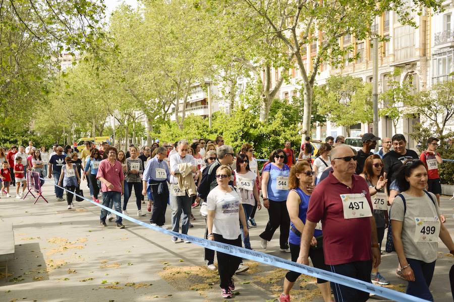 Marcha solidaria 'Menudos corazones' en Valladolid