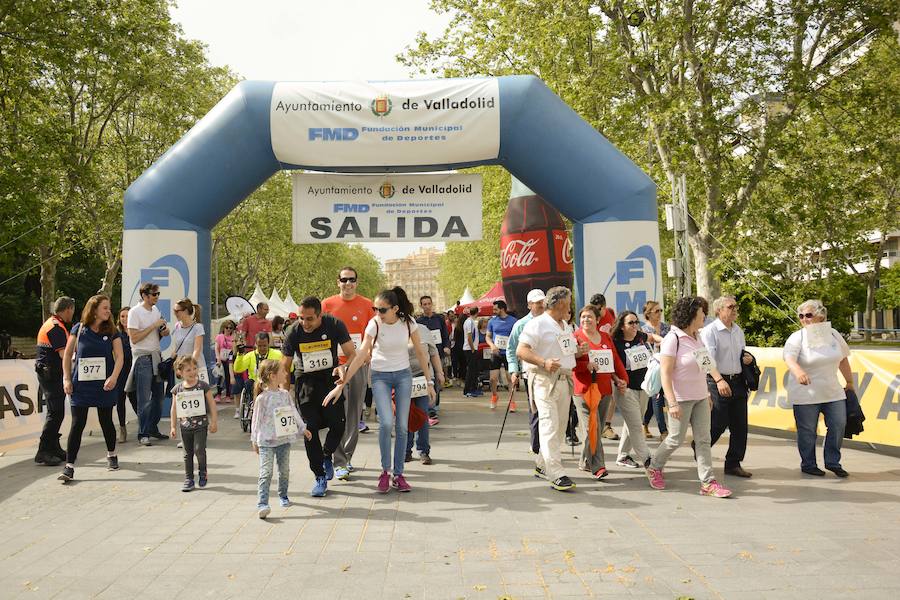 Marcha solidaria 'Menudos corazones' en Valladolid